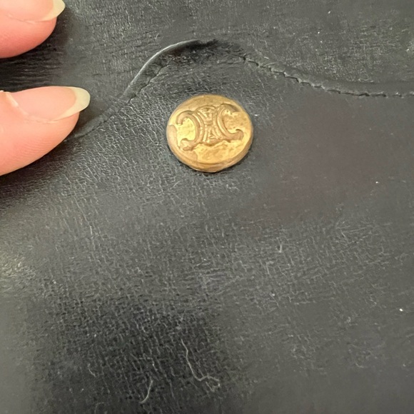 Vintage Celine Paris patent leather clutch. - Picture 3 of 10